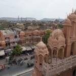 Rainy season view of Jaipur’s Panna Meena Ka Kund,